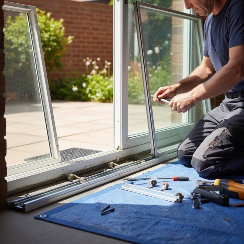 Sliding Door Track Repair in Olathe, KS