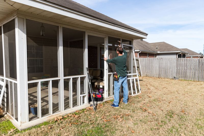 Screen Door Installation