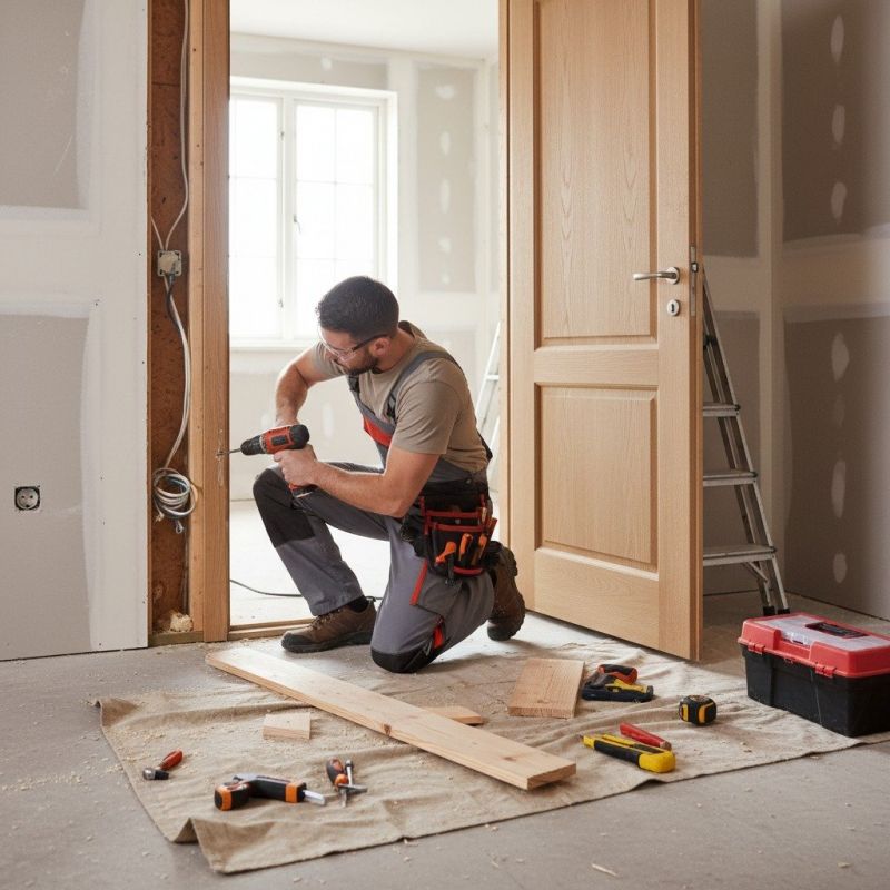 Basement Door Repair in Alpharetta, GA