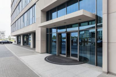 Contemporary Glass Door