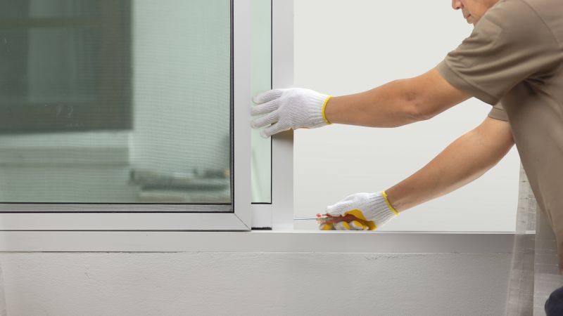 Spring Screen Door Installation