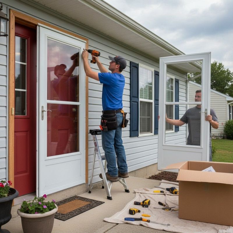 Storm Door Installation